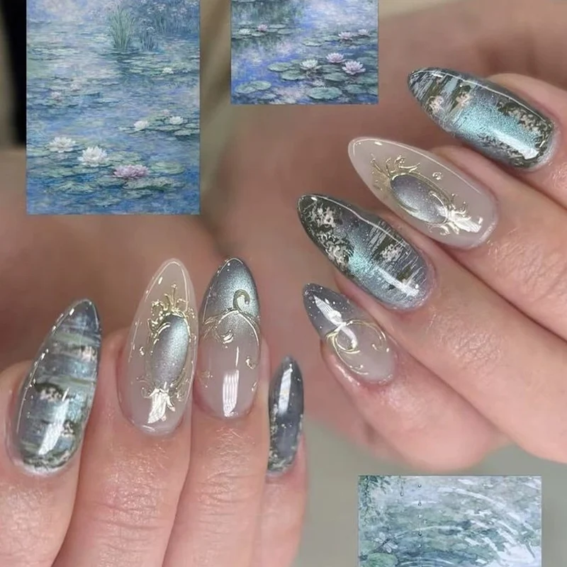 Künstlerische Nagelkunst Tipps Set