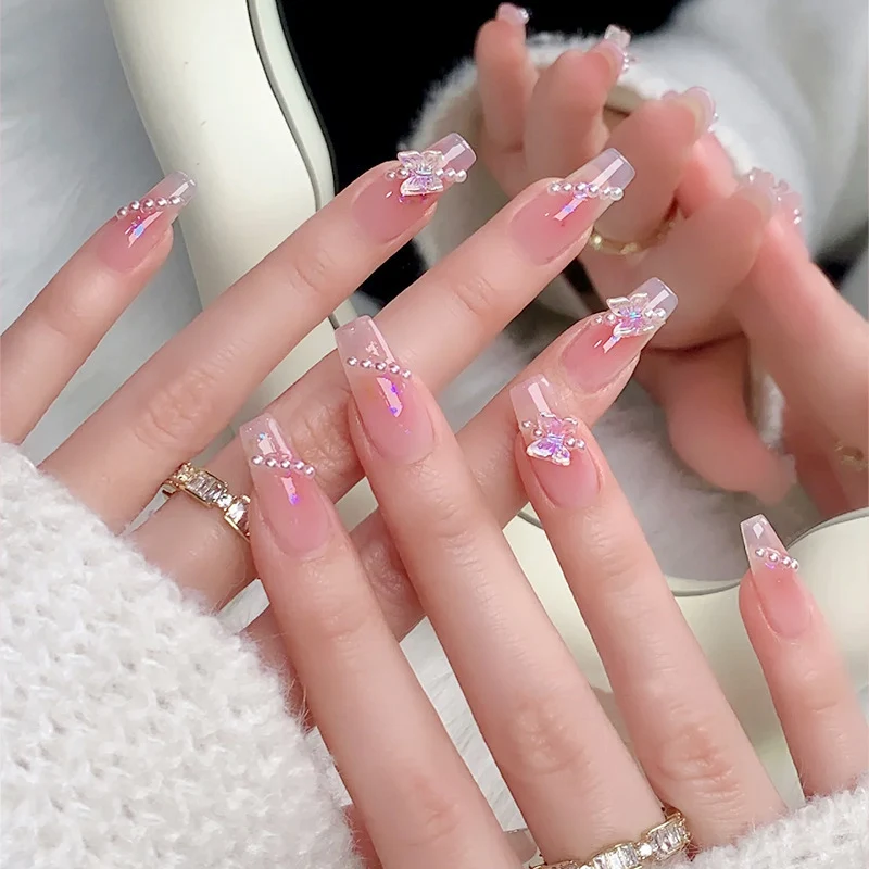 Elegantes Detailliertes Druck-Nagelset