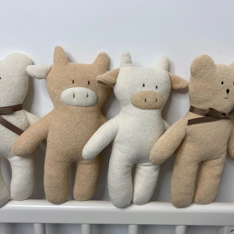 Terry Cloth Stern-Kopf Baby Schmusetuch Plüsch