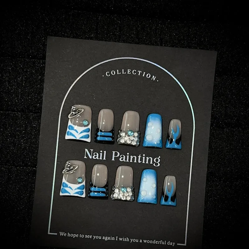 Kreative 3D Press-On Nagelkunst Kollektion