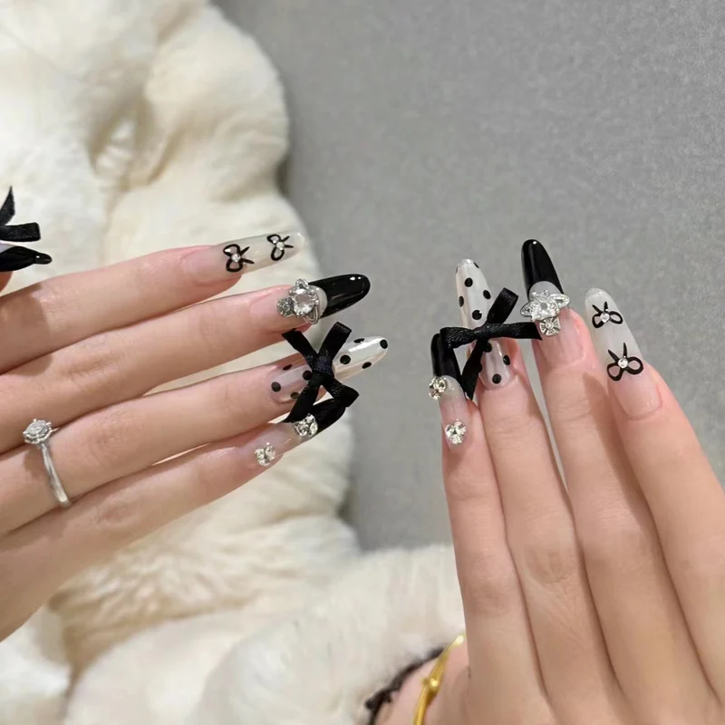Chic dekoratives Nagelkunstset