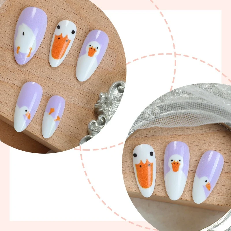 Künstliche Fingernägel mit Tiermotiv Karnz