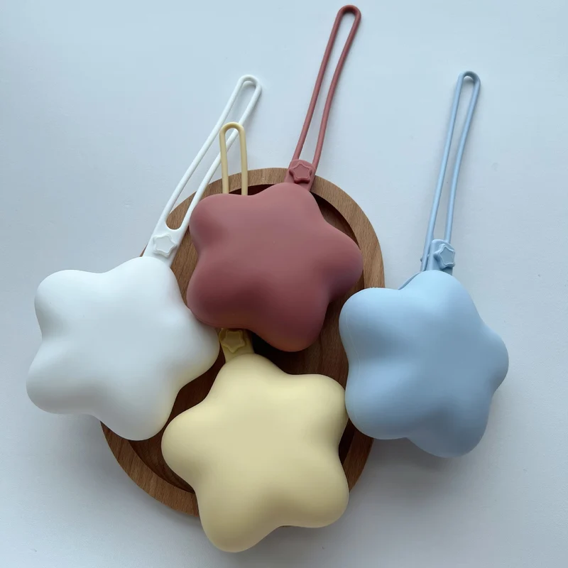 Silikon Stern-förmige Mini-Tasche mit Schlaufe