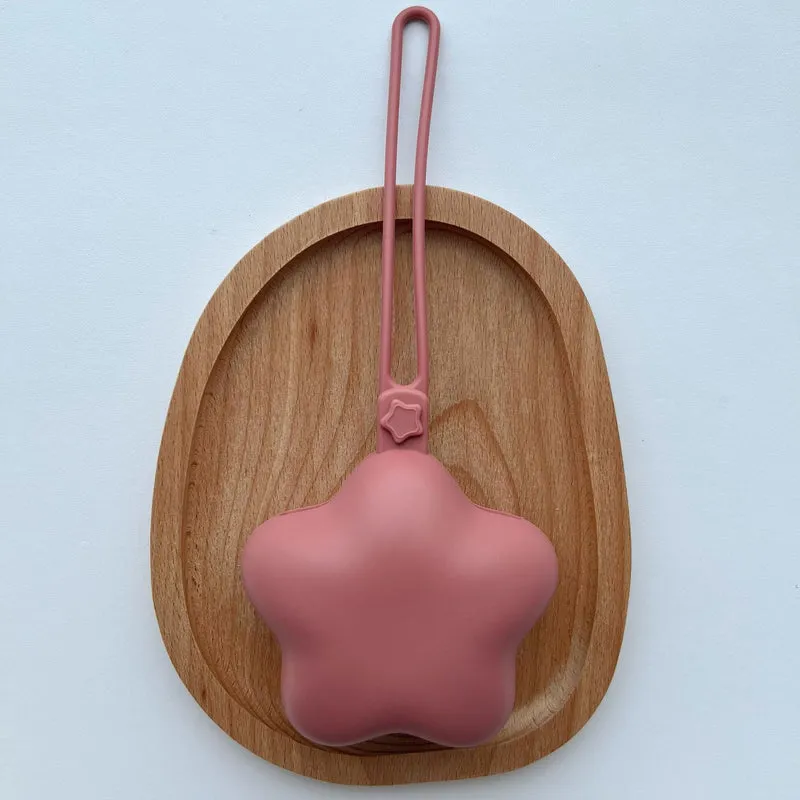 Silikon Stern-förmige Mini-Tasche mit Schlaufe