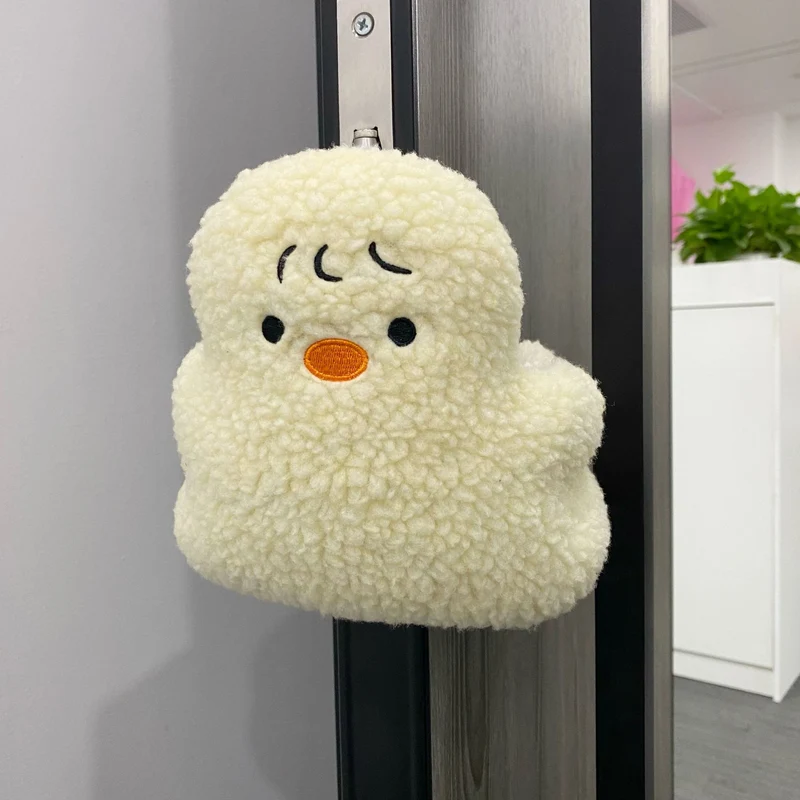 Sherpa-Fleece-Hasen-Handpuppe-Plüschspielzeug