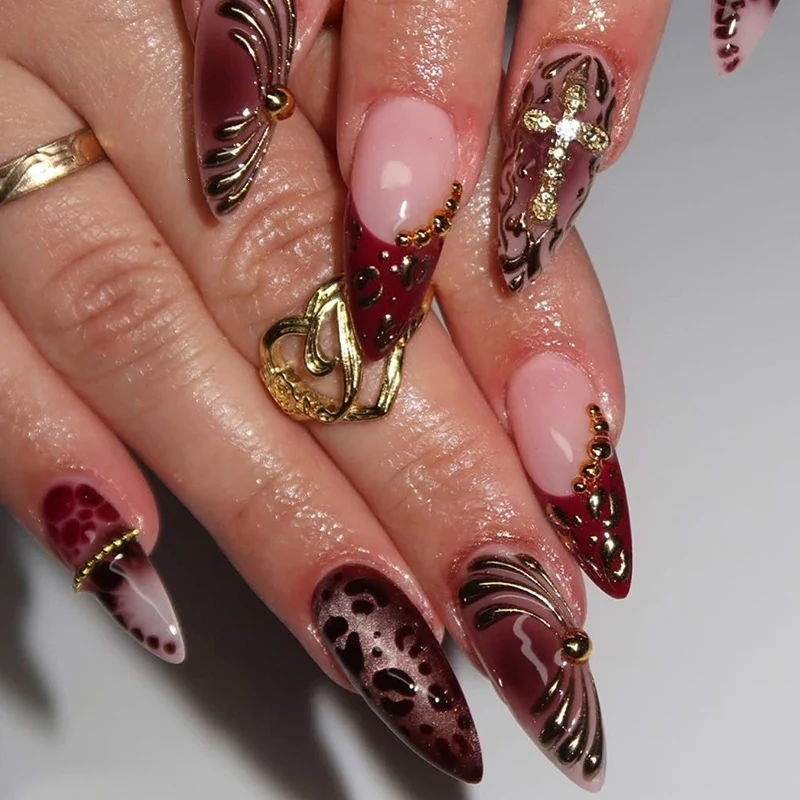 Kunstnagel Set mit verspielten Designs Karnz