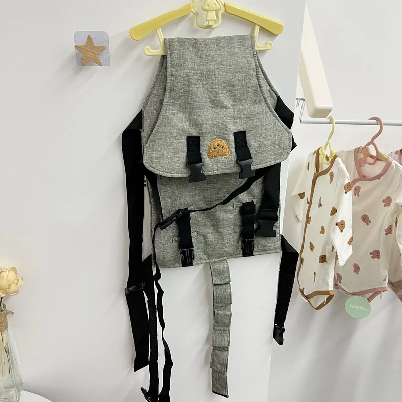 Tragbarer gepolsterter Hochstuhl-Gurt für Babys mit Fünf-Punkt-Sicherheitsgurten