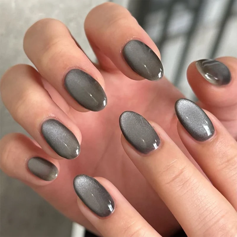 Elegante Glitzernde Kunstnägel Karnz