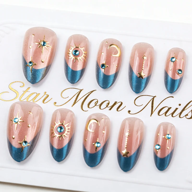 Kosmisches Thema Press-On Nagelset