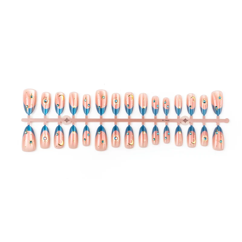 Kosmisches Thema Press-On Nagelset
