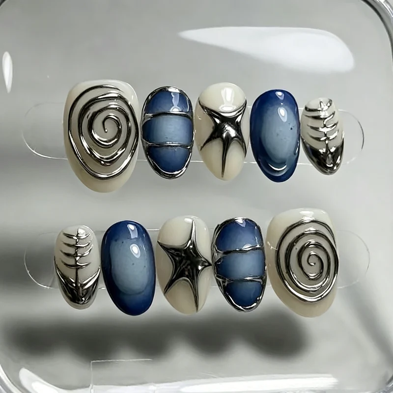 Dekorative Nagelkunst