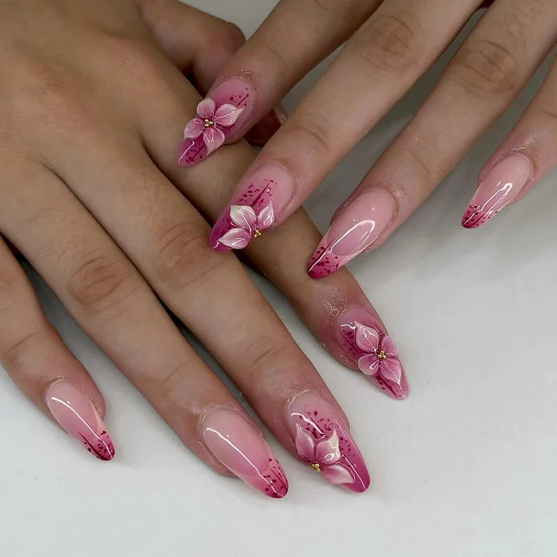 Dekorative Nagelkunst