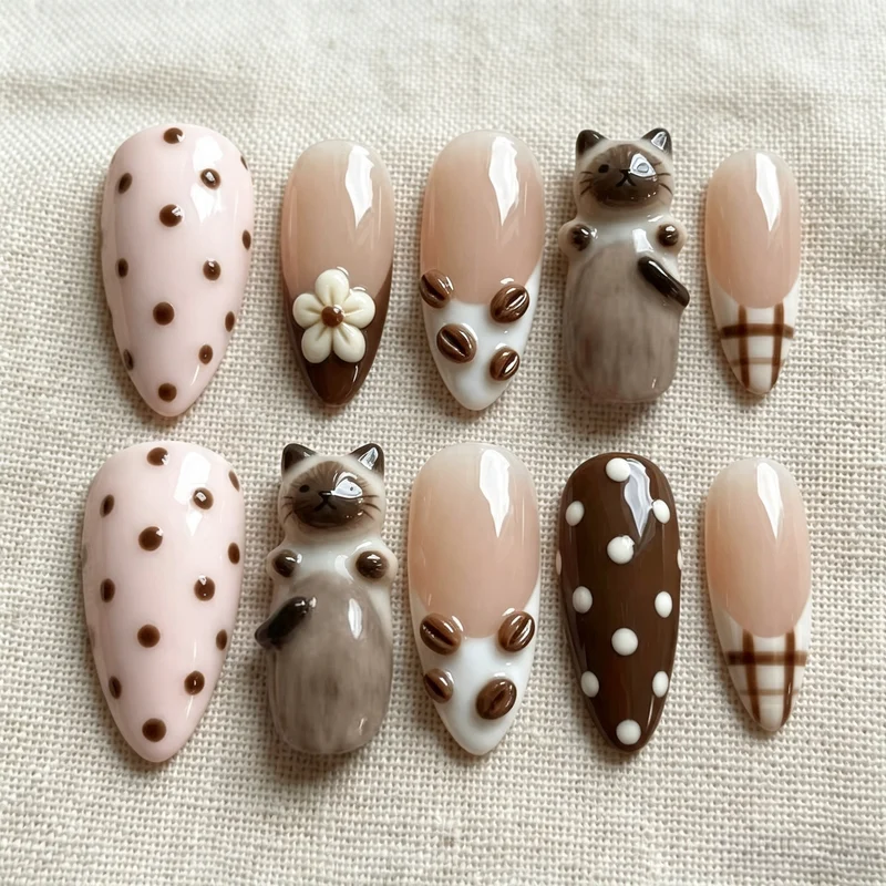 Künstlerisches Nagelset