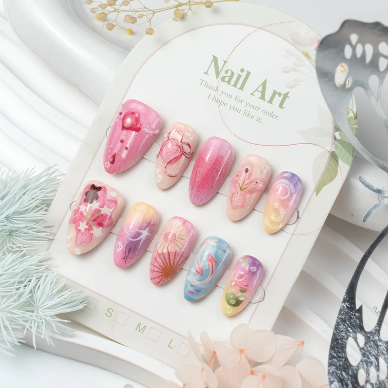 Künstlerisches Nagelkunst Design Set