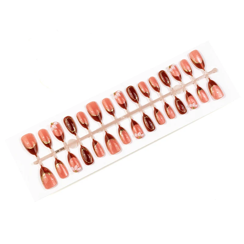 Künstlerisches Maniküre Press-On Nagelset