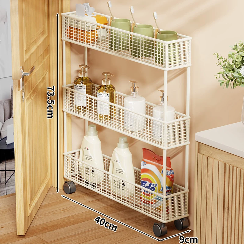 Slim Tür-Three-Tier Drahtgitter Aufbewahrungsorganisator