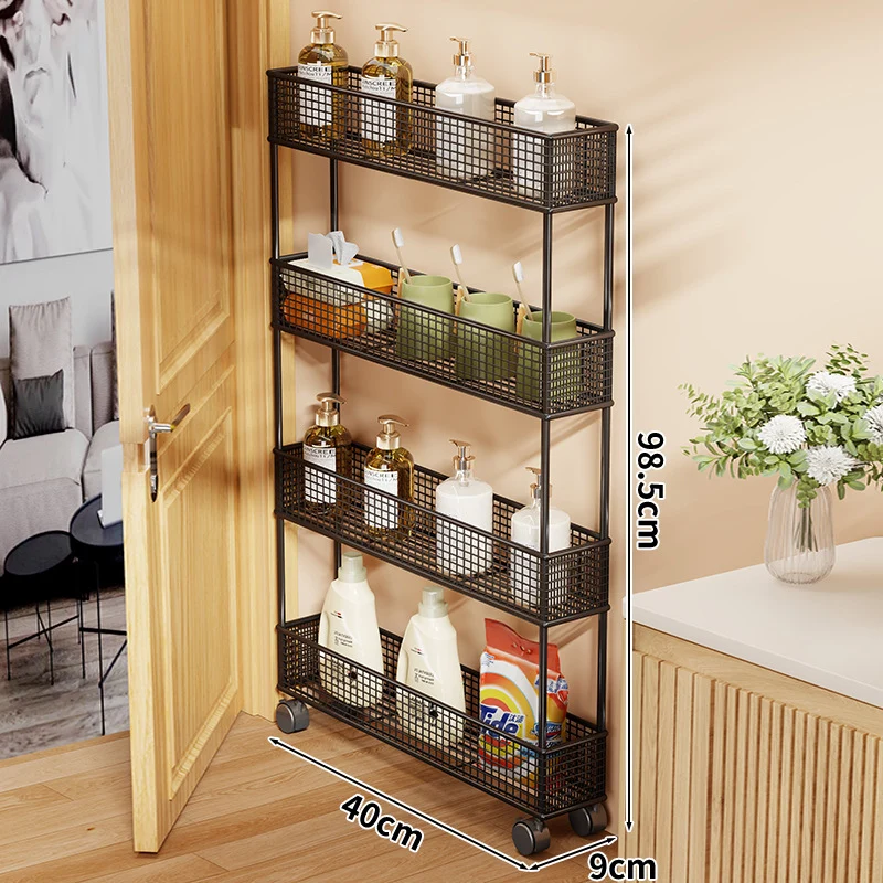 Slim Tür-Three-Tier Drahtgitter Aufbewahrungsorganisator