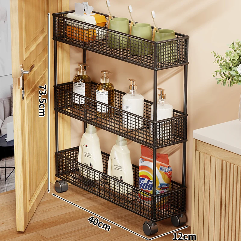 Slim Tür-Three-Tier Drahtgitter Aufbewahrungsorganisator