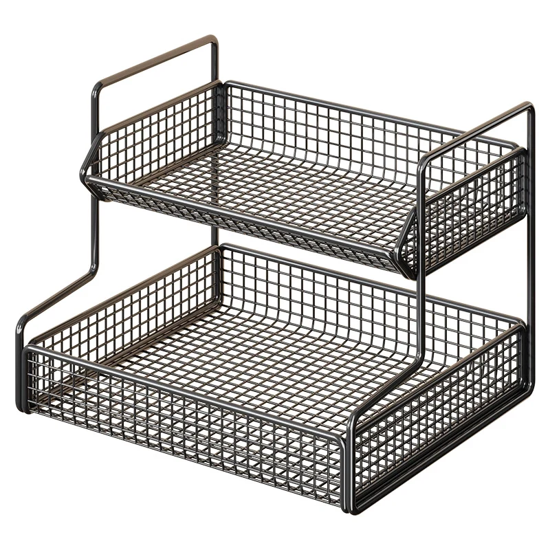 Multi-Ebene Drahtgitter Küchenschrank Lagerorganisator Regal