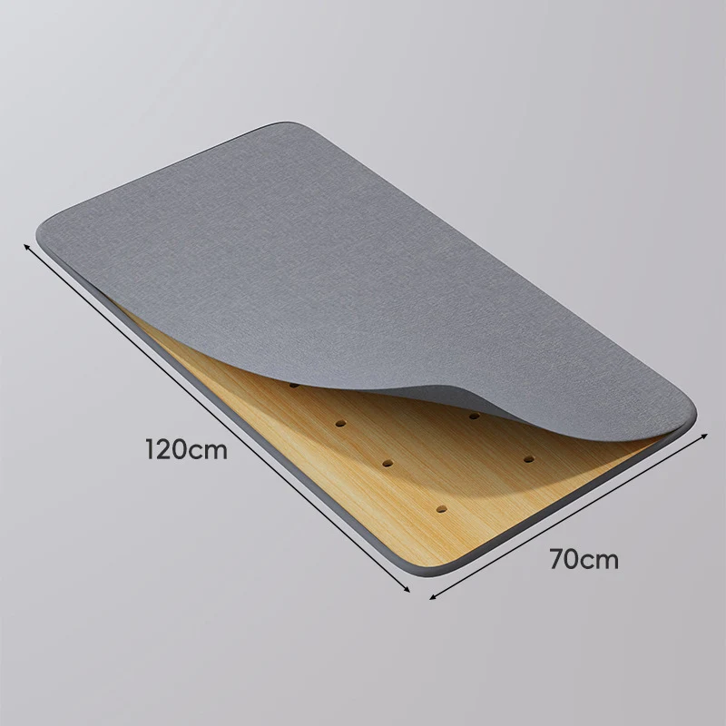 Große perforierte Bambusregalplatte mit belüftetem Lattendesign