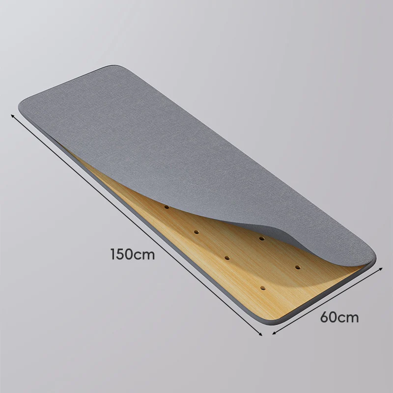 Große perforierte Bambusregalplatte mit belüftetem Lattendesign