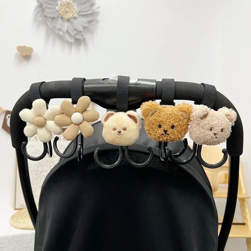 Plüschbären-Tasche Charm mit elastischem Schlaufenanhänger