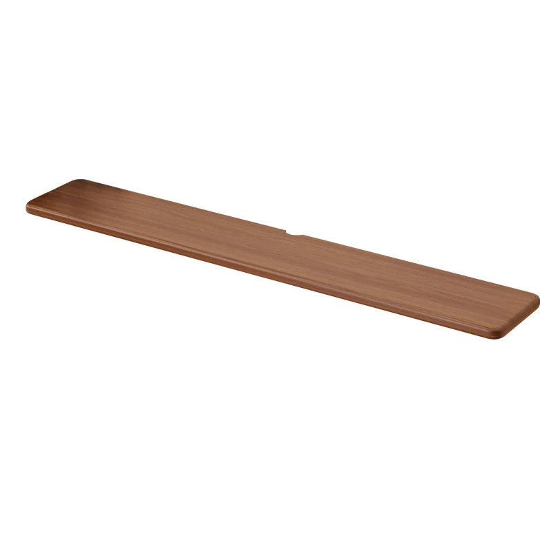 Ergonomische Massivholz-Tastatur-Handballenablage mit Kabelschlitz