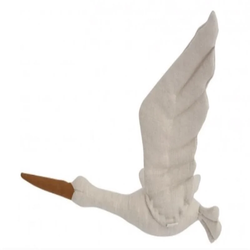 Oversized Langhals Flamingo Plüsch Boden Kissen Dekoratives Weiches Spielzeug