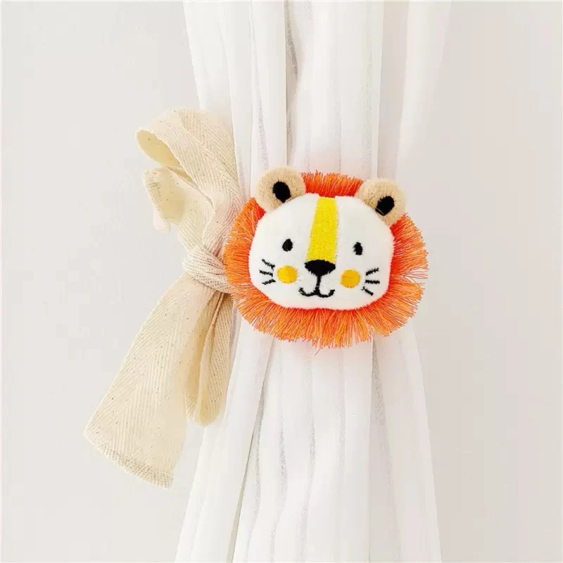 Dekorative Löwenappliqué Vorhangzubehör