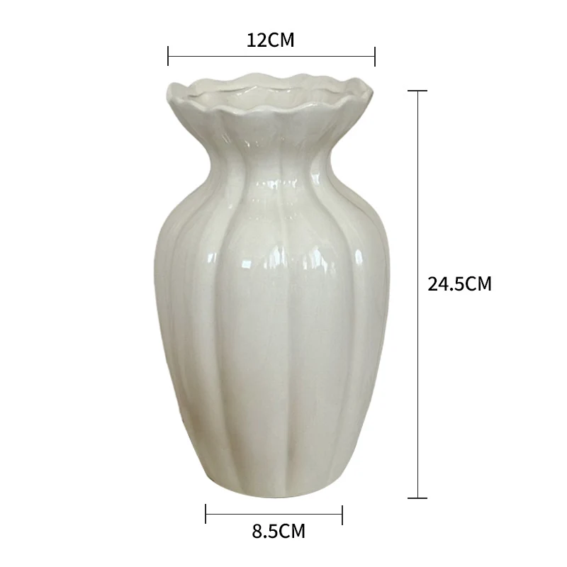 Elegante Glockenform Keramikvase