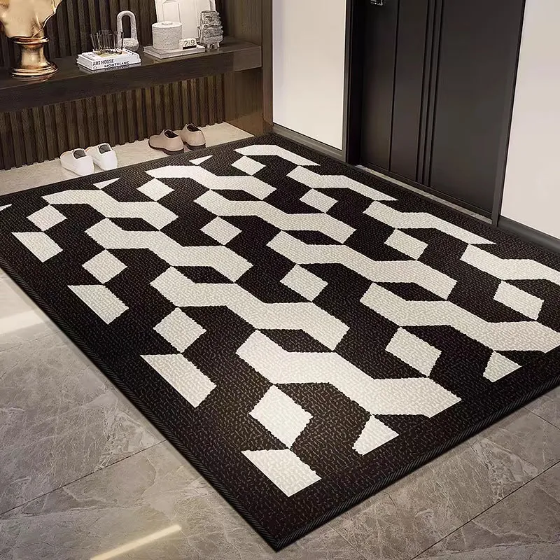 Geometrisch gemusterte Bereichsmatte