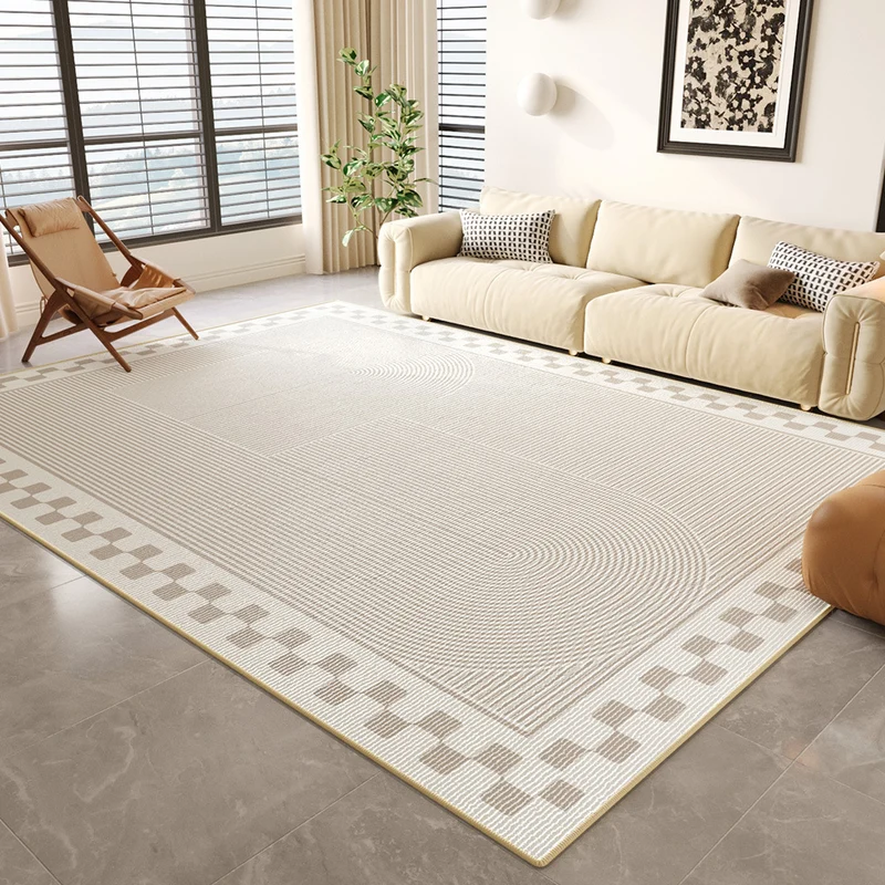 Zeitgenössischer floraler Design-Teppich