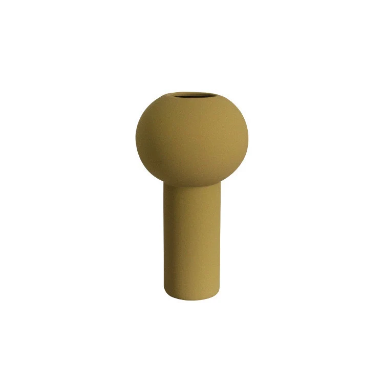 Skulpturaler Minimalistischer Keramikvase