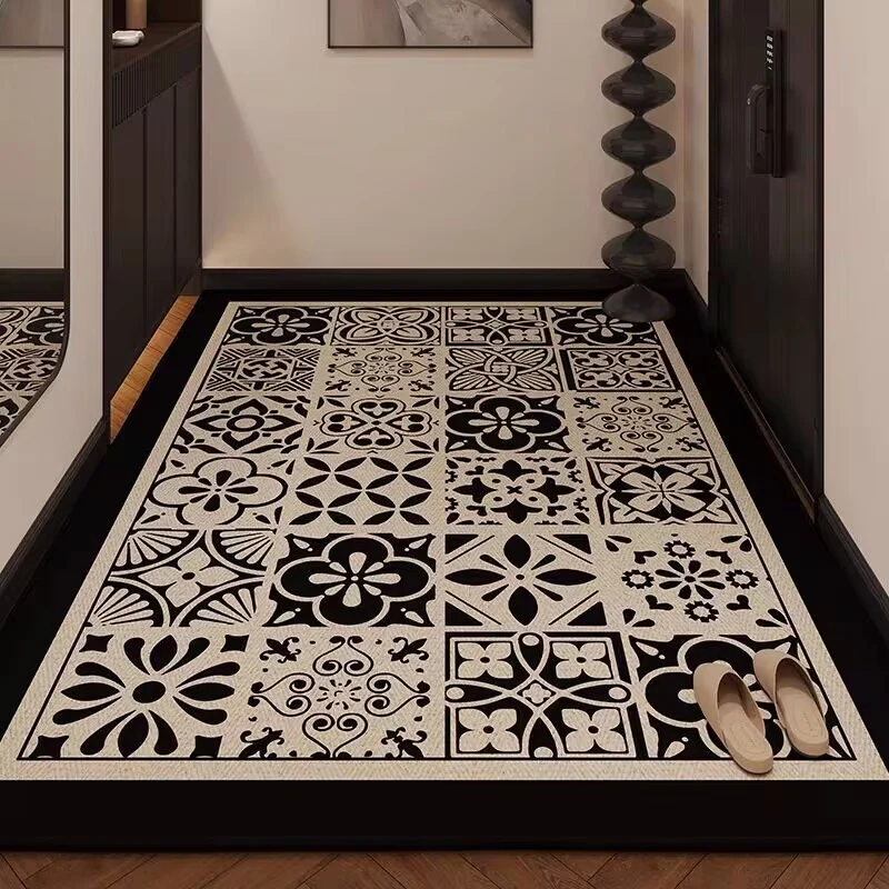 Strukturierter geometrischer Teppich
