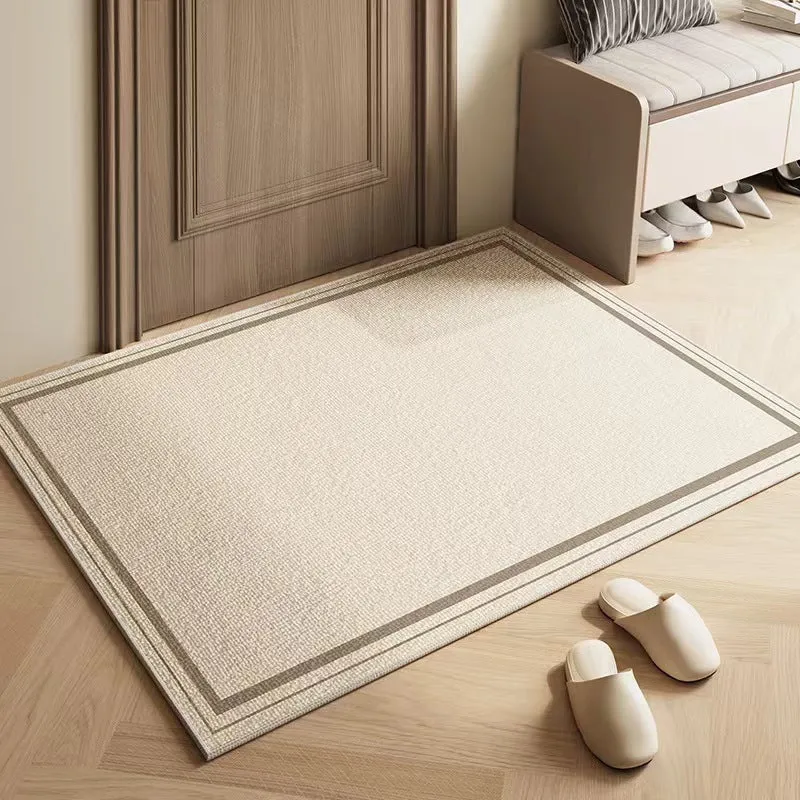 Stilvolle strukturierten Eingangsmatte