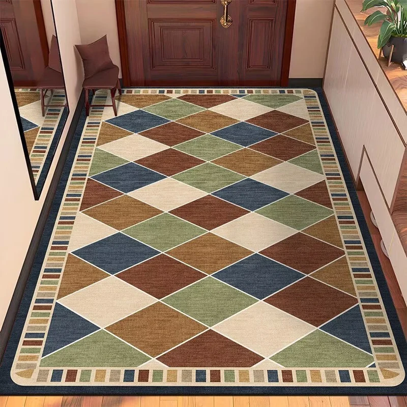 Künstlerischer geometrischer Teppich