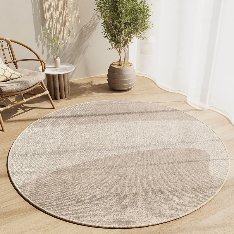 Eleganter runder Teppich