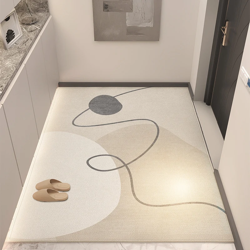 Stylischer geometrischer Teppich