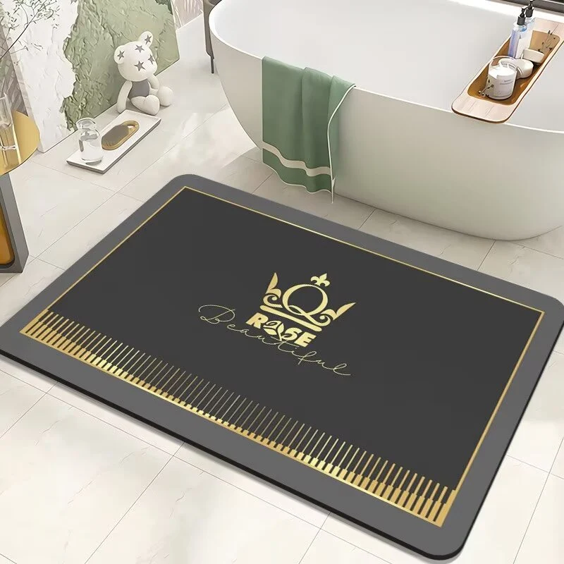 Stylische Badezimmermatte