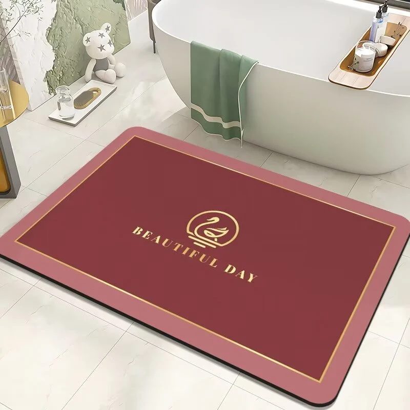 Stylische Badezimmermatte