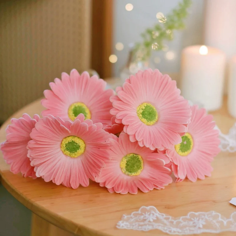 Faux Floral Gerbera Daisy Bouquet