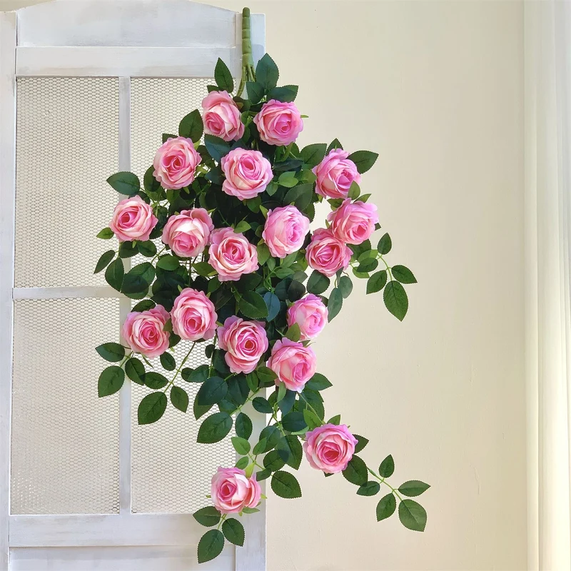 Elegante Blumen Wanddekoration