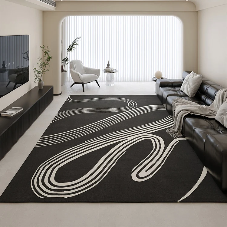 Zeitgenössischer Klavier-Tasten-Design-Teppich