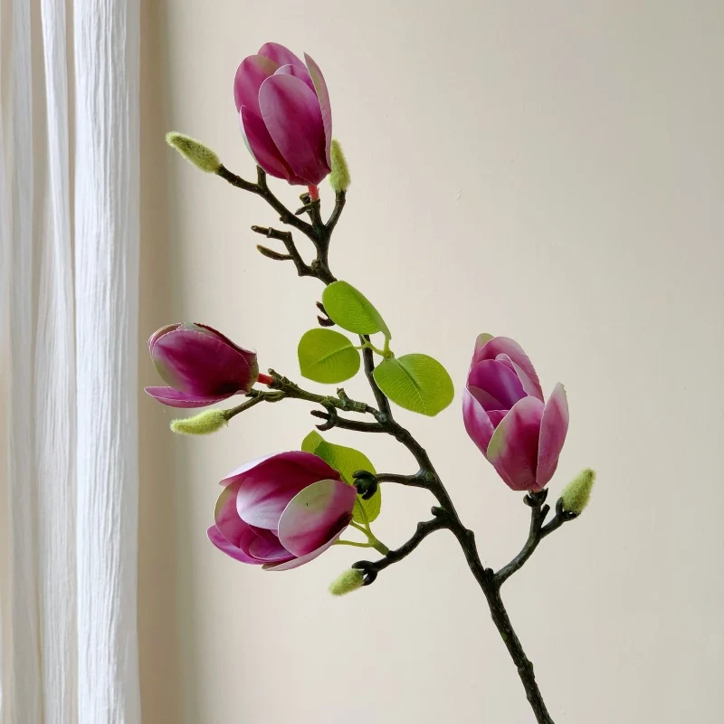 Dekorative Faux-Magnolienzweig
