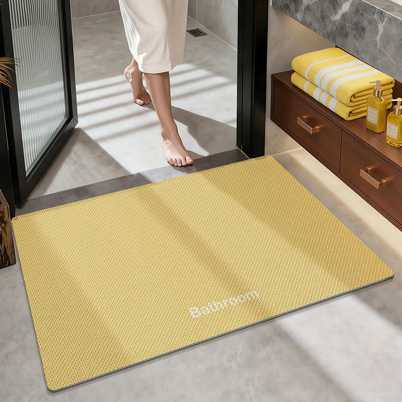 Badematte für Badezimmerboden Dekor