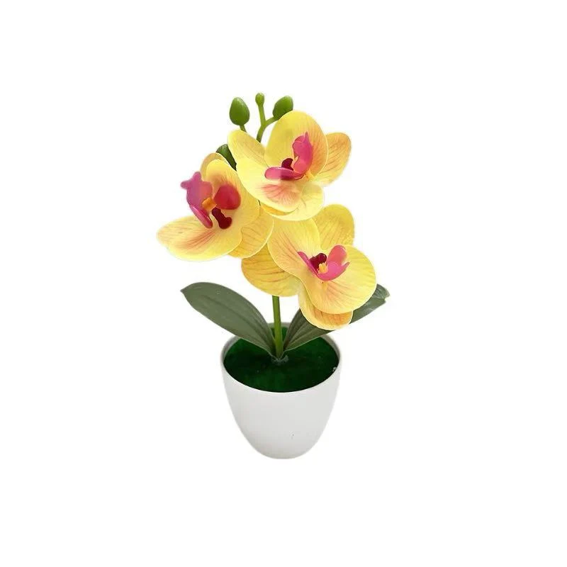 Lebensechte Orchideenblumenarrangement