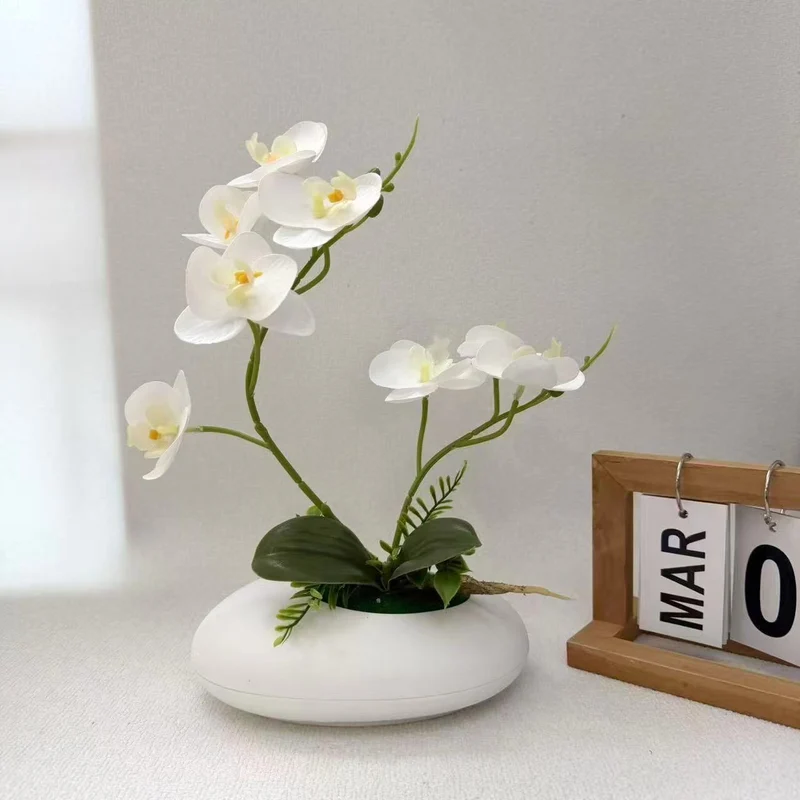 Lebensechte Orchideenblumenarrangement 1790480790