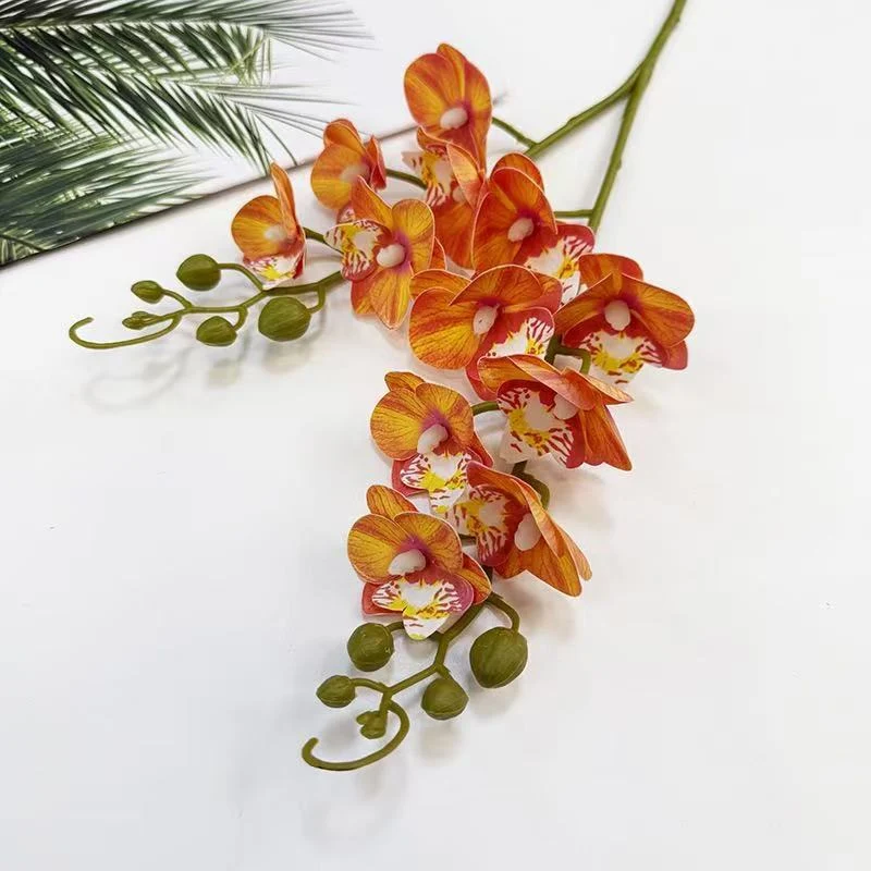Realistische Orchideenblütenstängel