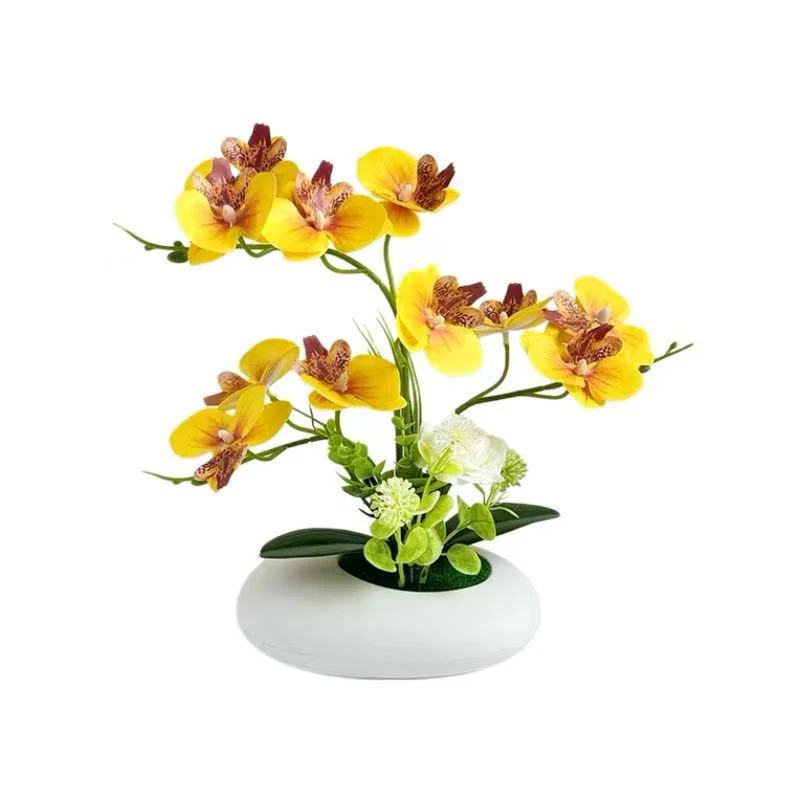 Lebensechte Orchideen Dekorative Mittelstück