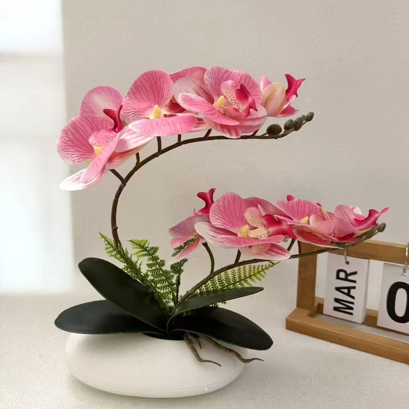 Lebensechter Orchideen-Mittelstück